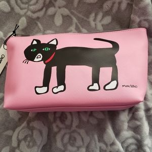 Marc Tetro Pink Cat - Cosmetic bag